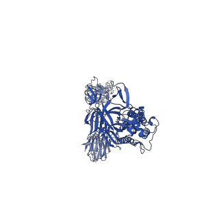 23556_7lwt_B_v2-2
UK (B.1.1.7) SARS-CoV-2 spike protein variant (S-GSAS-B.1.1.7) in the 1-RBD-up conformation
