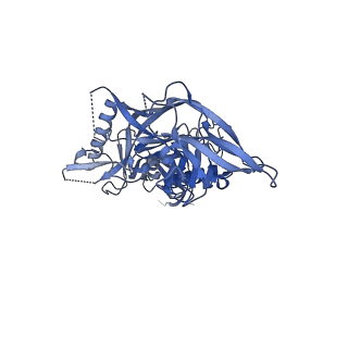 23571_7lxm_A_v1-1
Cryo-EM structure of ConM SOSIP.v7 (ConM) in complex with bNAb PGT122