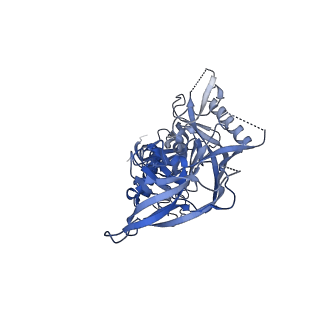 23571_7lxm_E_v1-1
Cryo-EM structure of ConM SOSIP.v7 (ConM) in complex with bNAb PGT122