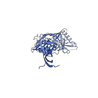 23572_7lxn_A_v1-1
Cryo-EM structure of EDC-crosslinked ConM SOSIP.v7 (ConM-EDC) in complex with bNAb PGT122