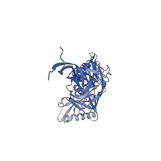 23572_7lxn_C_v1-1
Cryo-EM structure of EDC-crosslinked ConM SOSIP.v7 (ConM-EDC) in complex with bNAb PGT122