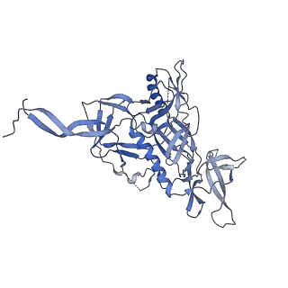 23589_7ly9_D_v1-1
Cryo-EM structure of 2909 Fab in complex with 3BNC117 Fab and CAP256.wk34.c80 SOSIP.RnS2 N160K HIV-1 Env trimer