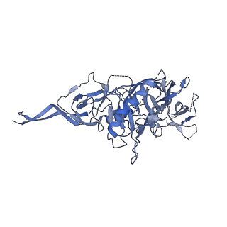 23589_7ly9_K_v1-1
Cryo-EM structure of 2909 Fab in complex with 3BNC117 Fab and CAP256.wk34.c80 SOSIP.RnS2 N160K HIV-1 Env trimer