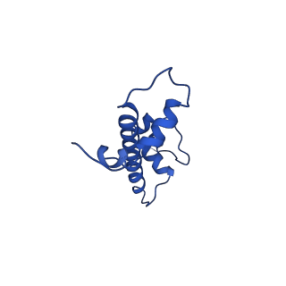 23590_7lya_C_v1-3
Cryo-EM structure of the human nucleosome core particle with linked histone proteins H2A and H2B