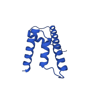 23591_7lyb_H_v1-3
Cryo-EM structure of the human nucleosome core particle in complex with BRCA1-BARD1-UbcH5c