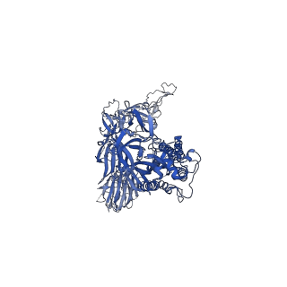 23594_7lyl_B_v2-1
South African (B.1.351) SARS-CoV-2 spike protein variant (S-GSAS-B.1.351) in the RBD-down conformation