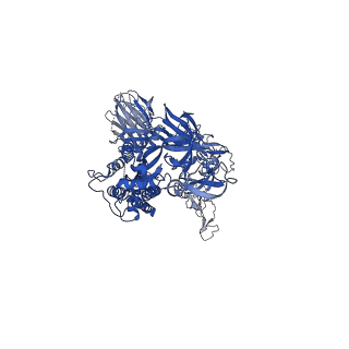 23596_7lyn_C_v2-1
South African (B.1.351) SARS-CoV-2 spike protein variant (S-GSAS-B.1.351) in the 1-RBD-up conformation