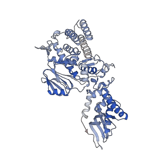 23847_7mid_A_v1-0
Sub-complex of Cas4-Cas1-Cas2 bound PAM containing DNA