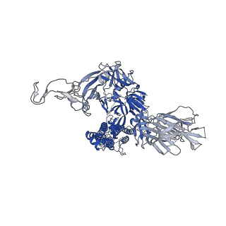 23872_7mjg_B_v1-0
Cryo-EM structure of the SARS-CoV-2 N501Y mutant spike protein ectodomain