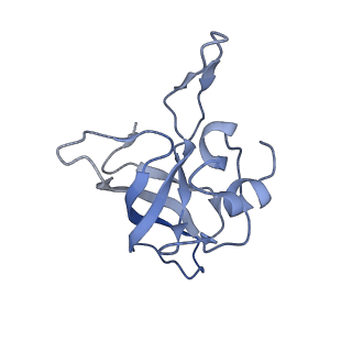3525_5mlc_M_v1-5
Cryo-EM structure of the spinach chloroplast ribosome reveals the location of plastid-specific ribosomal proteins and extensions