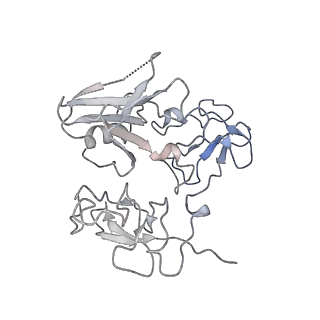 23921_7mo9_A_v1-1
Cryo-EM map of the c-MET II/HGF I/HGF II (K4 and SPH) sub-complex
