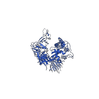 23982_7mtc_A_v1-1
Structure of freshly purified SARS-CoV-2 S2P spike at pH 7.4