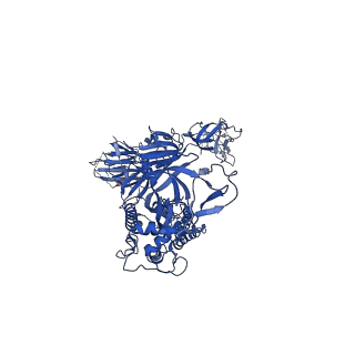 23982_7mtc_B_v1-1
Structure of freshly purified SARS-CoV-2 S2P spike at pH 7.4