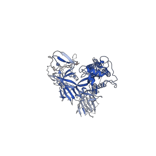 23983_7mtd_A_v1-1
Structure of aged SARS-CoV-2 S2P spike at pH 7.4