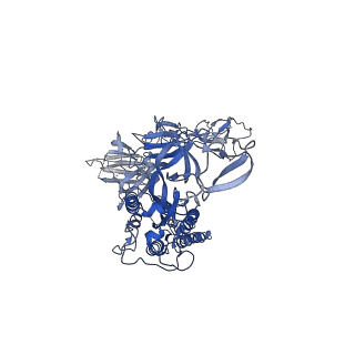23983_7mtd_B_v1-1
Structure of aged SARS-CoV-2 S2P spike at pH 7.4