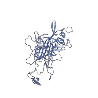 23986_7mtg_A_v1-2
Structure of the adeno-associated virus 9 capsid at pH 6.0
