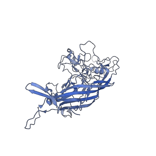 23993_7mtp_O_v1-2
Structure of the adeno-associated virus 9 capsid at pH 5.5