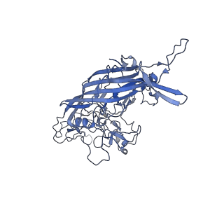 23993_7mtp_o_v1-2
Structure of the adeno-associated virus 9 capsid at pH 5.5