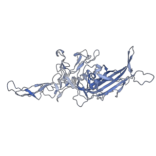 23999_7mtw_E_v1-2
Structure of the adeno-associated virus 9 capsid at pH 4.0
