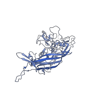 23999_7mtw_O_v1-2
Structure of the adeno-associated virus 9 capsid at pH 4.0