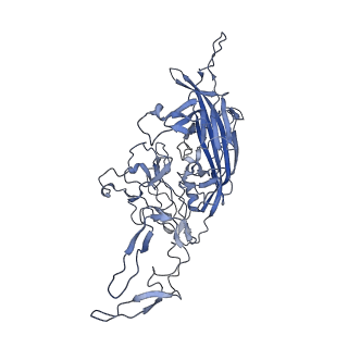 23999_7mtw_S_v1-2
Structure of the adeno-associated virus 9 capsid at pH 4.0