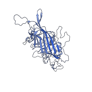 23999_7mtw_m_v1-2
Structure of the adeno-associated virus 9 capsid at pH 4.0