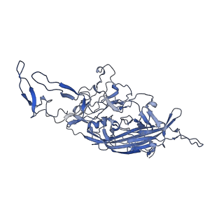 24003_7mua_2_v1-2
Structure of the adeno-associated virus 9 capsid at pH pH 5.5 in complex with terminal galactose