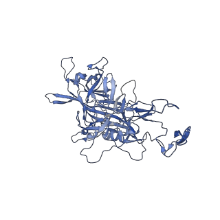 24003_7mua_Q_v1-2
Structure of the adeno-associated virus 9 capsid at pH pH 5.5 in complex with terminal galactose