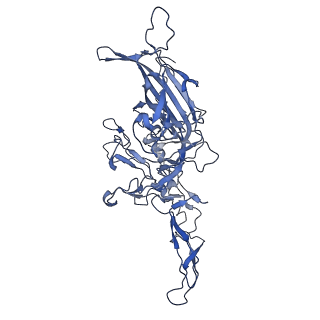 24003_7mua_S_v1-2
Structure of the adeno-associated virus 9 capsid at pH pH 5.5 in complex with terminal galactose