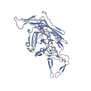 24003_7mua_d_v1-2
Structure of the adeno-associated virus 9 capsid at pH pH 5.5 in complex with terminal galactose