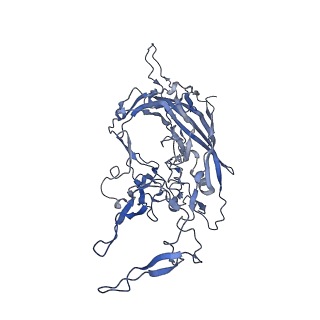 24003_7mua_f_v1-2
Structure of the adeno-associated virus 9 capsid at pH pH 5.5 in complex with terminal galactose
