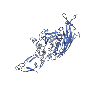 24003_7mua_g_v1-2
Structure of the adeno-associated virus 9 capsid at pH pH 5.5 in complex with terminal galactose