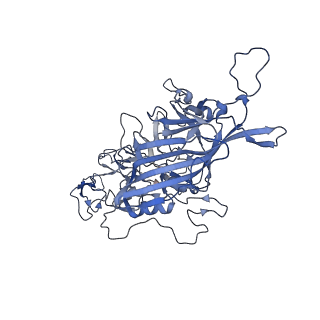 24003_7mua_o_v1-2
Structure of the adeno-associated virus 9 capsid at pH pH 5.5 in complex with terminal galactose