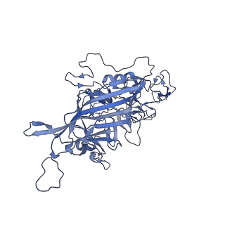 24003_7mua_r_v1-2
Structure of the adeno-associated virus 9 capsid at pH pH 5.5 in complex with terminal galactose