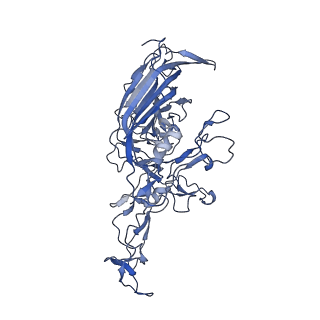 24003_7mua_v_v1-2
Structure of the adeno-associated virus 9 capsid at pH pH 5.5 in complex with terminal galactose