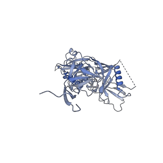 9320_6n1w_C_v1-1
Cryo-EM structure at 4.2 A resolution of vaccine-elicited antibody DFPH-a.15 in complex with HIV-1 Env BG505 DS-SOSIP, and antibodies VRC03 and PGT122