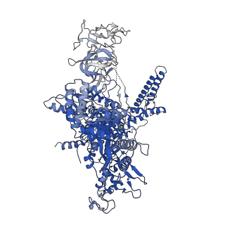 0348_6n57_J_v1-0
Cryo-EM structure of Escherichia coli RNAP polymerase bound with TraR in conformation I