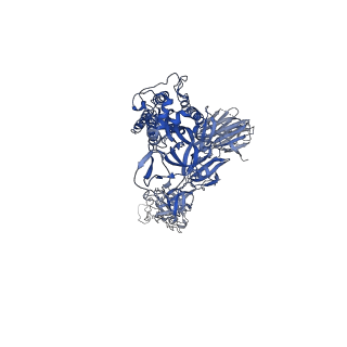 24190_7n5h_A_v1-1
Cryo-EM structure of broadly neutralizing antibody 2-36 in complex with prefusion SARS-CoV-2 spike glycoprotein