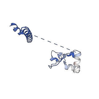 24270_7nad_n_v1-3
State E2 nucleolar 60S ribosomal biogenesis intermediate - Spb4 local refinement model