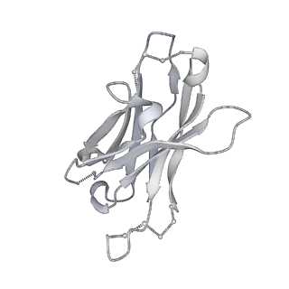 0434_6nc3_Q_v1-2
AMC011 v4.2 SOSIP Env trimer in complex with fusion peptide targeting antibody VRC34 fragment antigen binding