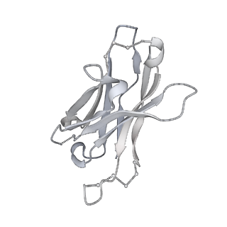 0434_6nc3_Q_v2-0
AMC011 v4.2 SOSIP Env trimer in complex with fusion peptide targeting antibody VRC34 fragment antigen binding