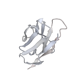 0434_6nc3_W_v1-2
AMC011 v4.2 SOSIP Env trimer in complex with fusion peptide targeting antibody VRC34 fragment antigen binding