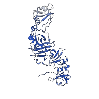 12518_7nps_B1_v1-2
Structure of the periplasmic assembly from the ESX-5 inner membrane complex, C1 model