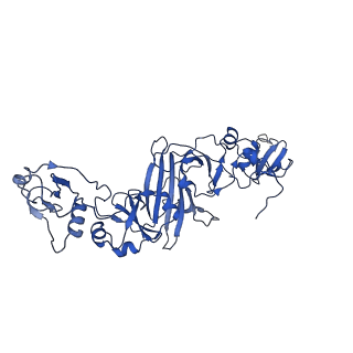 12518_7nps_B6_v1-2
Structure of the periplasmic assembly from the ESX-5 inner membrane complex, C1 model