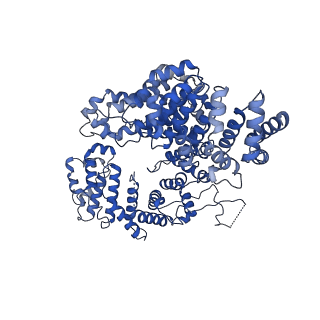 12559_7ns3_5_v1-4
Substrate receptor scaffolding module of yeast Chelator-GID SR4 E3 ubiquitin ligase bound to Fbp1 substrate