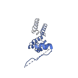12559_7ns3_9_v1-4
Substrate receptor scaffolding module of yeast Chelator-GID SR4 E3 ubiquitin ligase bound to Fbp1 substrate