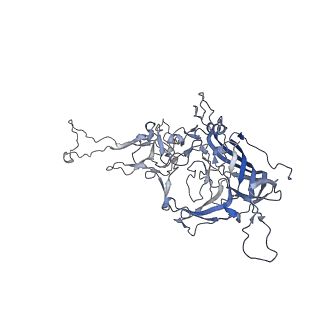 0535_6nxe_D_v1-2
Cryo-EM Reconstruction of Protease-Activateable Adeno-Associated Virus 9 (AAV9-L001)