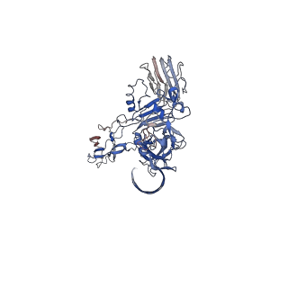 0609_6o2n_L_v1-3
CDTb Double Heptamer Short Form Modeled from Cryo-EM Map Reconstructed using C7 Symmetry