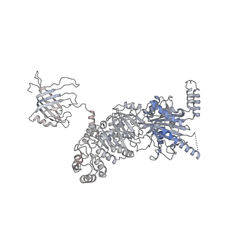 12716_7o42_C_v1-2
TrwK/VirB4unbound trimer of dimers complex (with Hcp1) from the R388 type IV secretion system determined by cryo-EM.