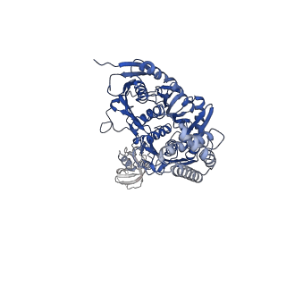 12882_7ogk_A_v1-1
A cooperative PNPase-Hfq-RNA carrier complex facilitates bacterial riboregulation. PNPase-3'ETS(leuZ)